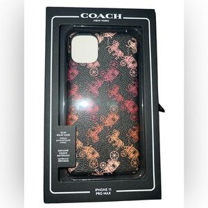 NWT Coach IPhone Case for iPhone 11 Pro Max